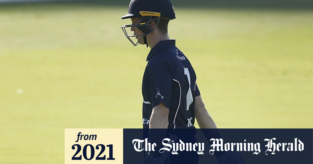 ‘I’m going to throw him under the bus here’ Victorian opener didn’t